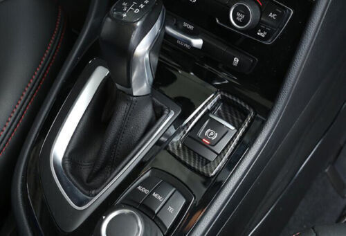Shifter Hand Brake ABS Carbon Fiber Cover Trim for BMW 2 Series Touring 15-2019