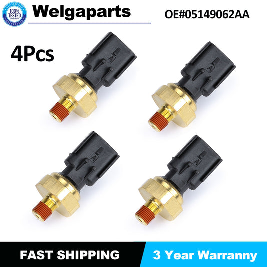 4Pcs Oil Pressure Switch Sender Sensor Engine for Chrysler for Jeep for Dodge 05149062AA