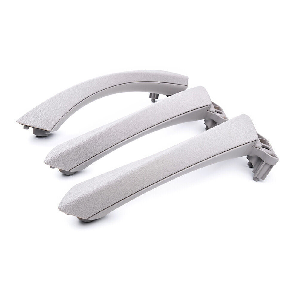 3pcs Door Panel Handle Pull Trim Cover Fit for BMW E90 3-Series Sedan Wagon