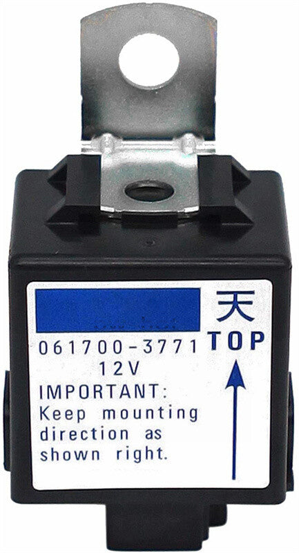 12V beginner-friendly timer relay suitable for Kubota BX23 B2150E tractors RTV900 series 061700-3771