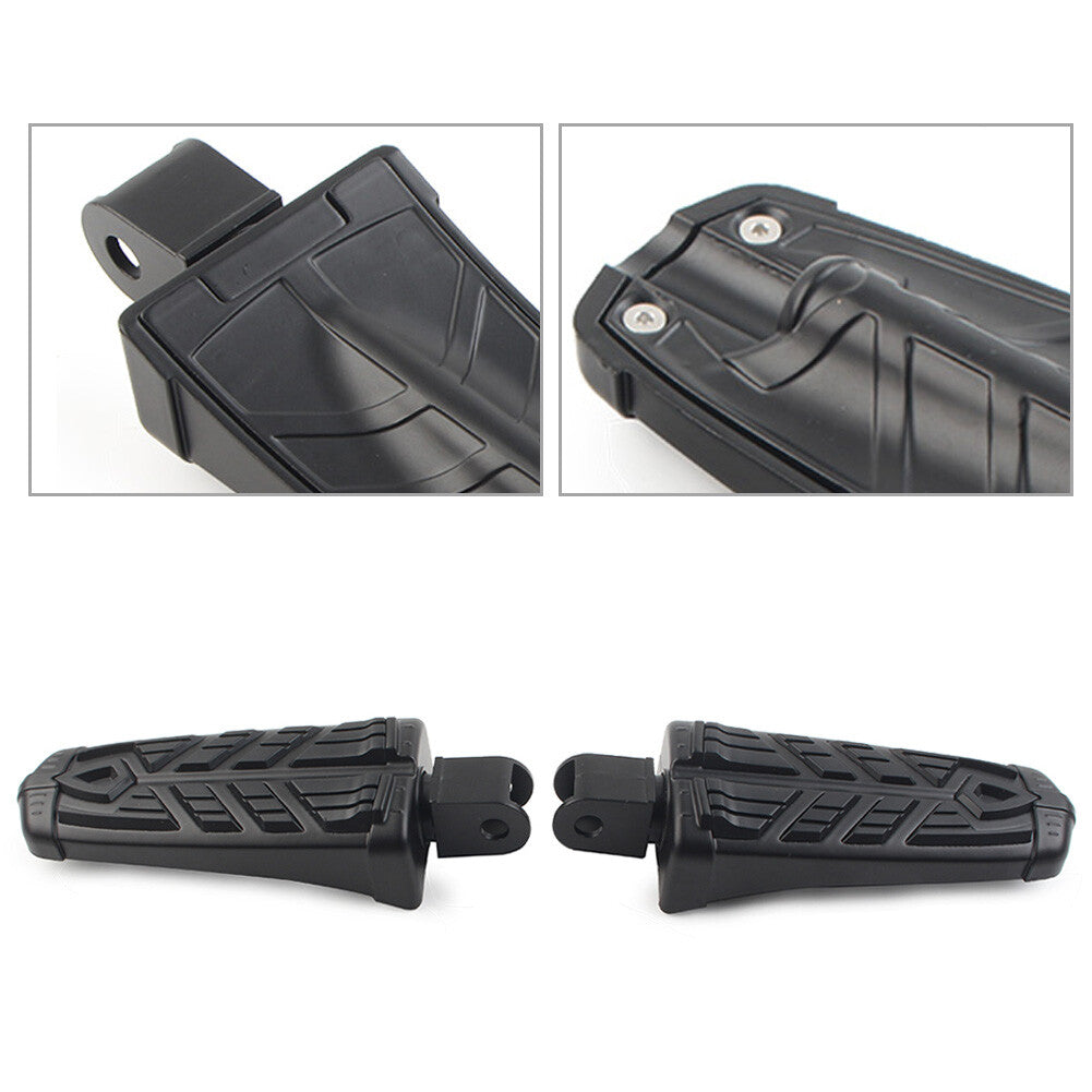 Foot Pegs Footrests Footpegs Pair for Honda Shadow VT1100 Sabre VTX 1300C Black