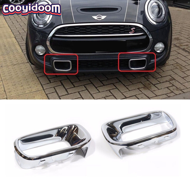 new for Mini F55 F56 F57 S package front bumper air intake chrome trim Equipment Manufacturer