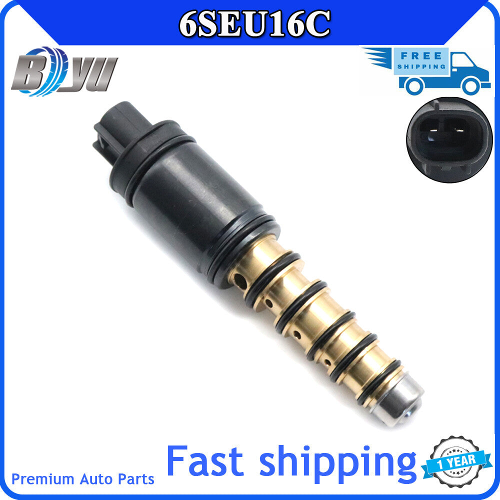 One-piece air conditioning compressor electronic valve suitable for Toyota for Camry 4 Cyl 2.4L CV47 6SEU16C