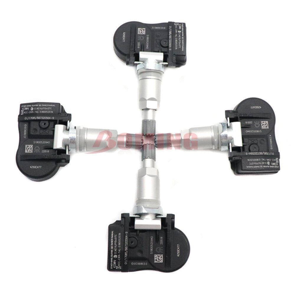 4pcs TPMS 4250C477 Tire Pressure Sensor for Mitsubishi ASX for Peugeot ION for Citroen