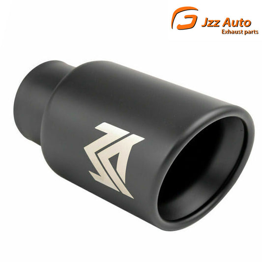 2.5in ID 3.5'' OD Universal Welding End Tail Tip Exhaust Tip Matte Black Tip