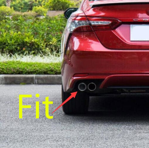 2019-2023 for Toyota for Camry SE XSE Stainless Tail Exhaust Muffler Tip End Pipe2