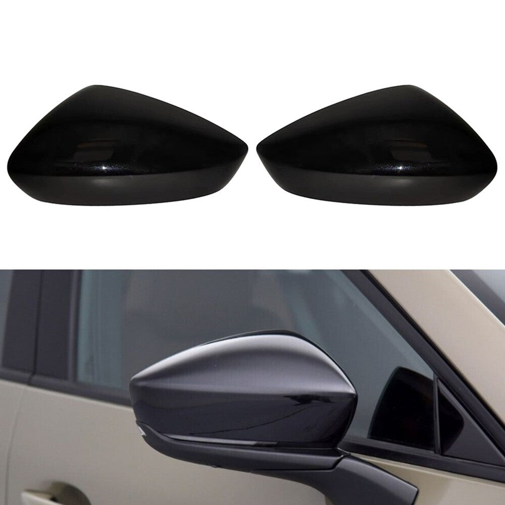 for Mazda CX-30 CX30 2020-2023 Chrome 2PCS Side Rearview Mirror Cap Cover Trim