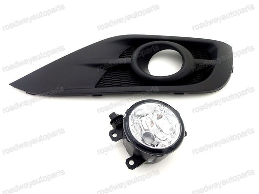 2pcs Right Front Fog Light Lamp w/Cover Bezel Trim for Honda CRV CR-V 2012-2014