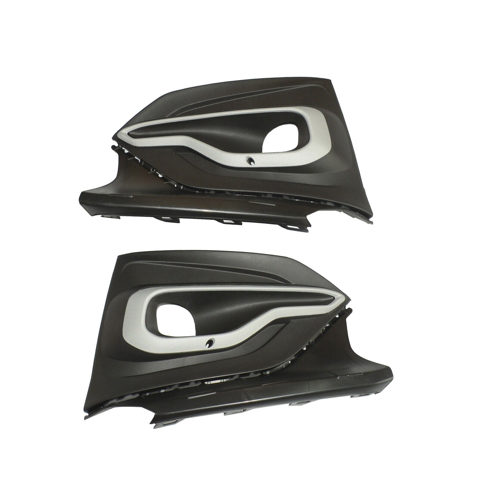 Pair of Fog Light Lamp Bumper Cover Bezel R LH for Ford Focus 2019-2020 Active