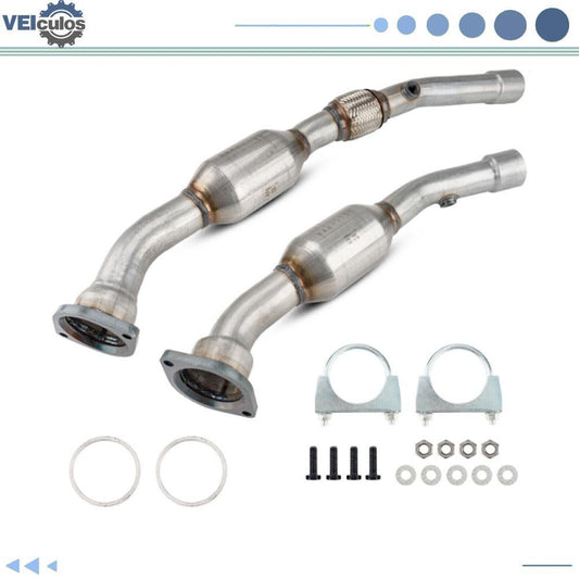 2Pcs Stainless Steel Catalytic Converter For 2006-2010 for Dodge Charger 4581744AD