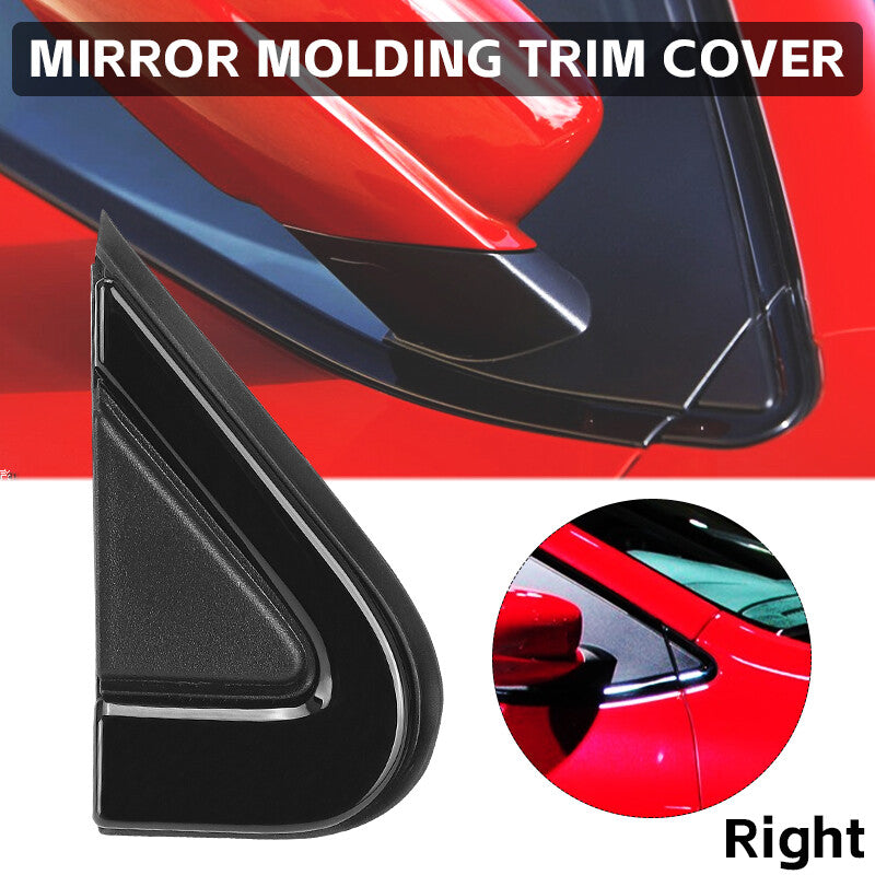 FRONT RIGHT SIDE DOOR CORNER MIRROR MOLDING TRIM For 2012-2016 for DODGE DART
