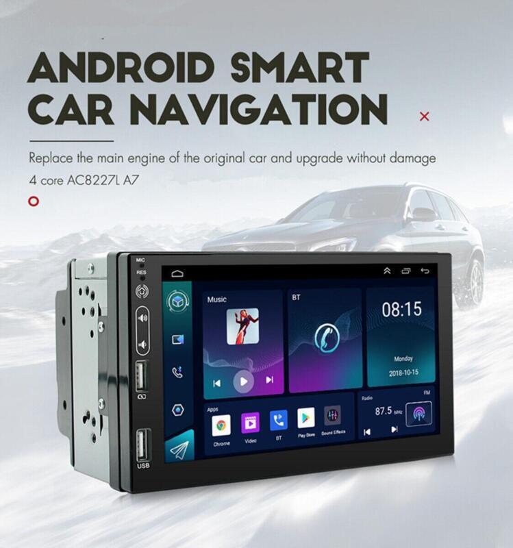 Auto Radio Apple Touch Screen 7in Double 2DIN Andriod Carplay GPS WIFI Stereo