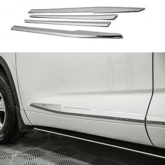 Chrome Car Body Door Side Molding Sill Guard 2020-2022 4pc for Toyota Highlander