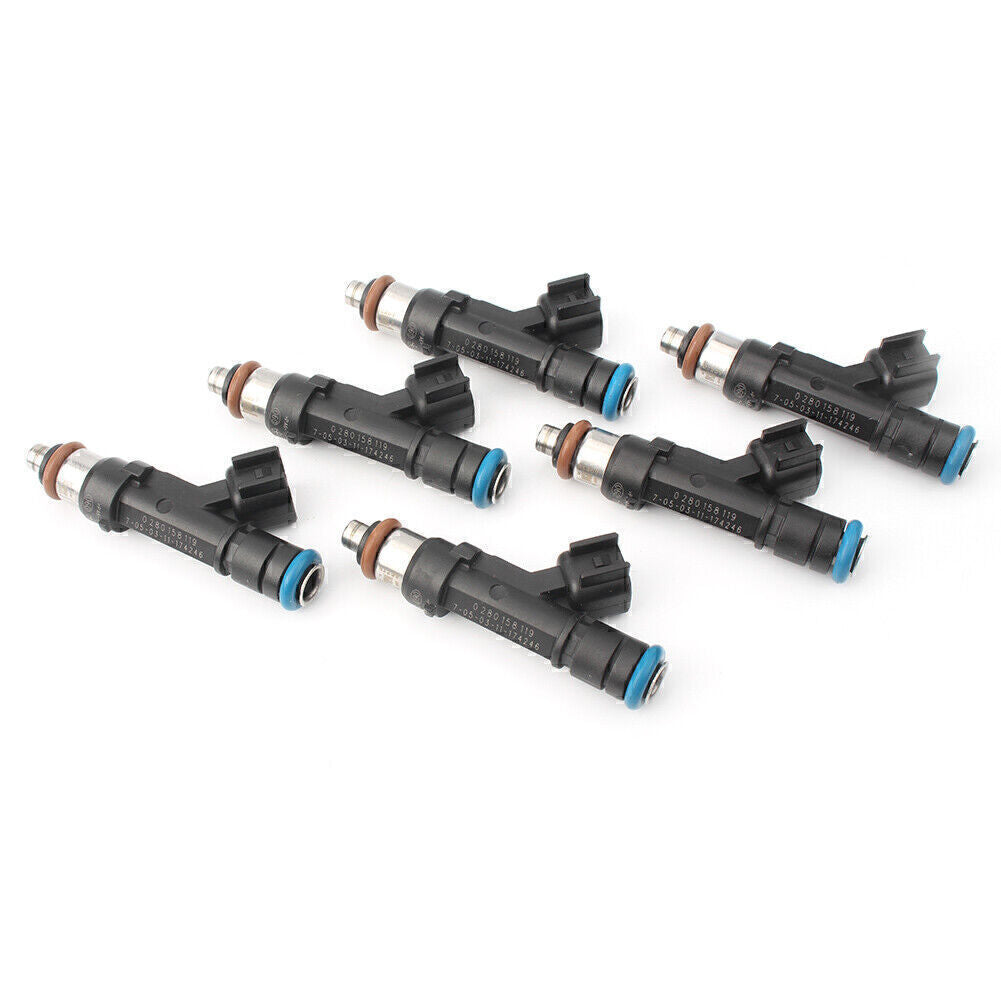 Fit for Chrysler for Dodge for Jeep 3.3/3.8L 2007-10 6x Fuel Injector 0280158119 04861667AA