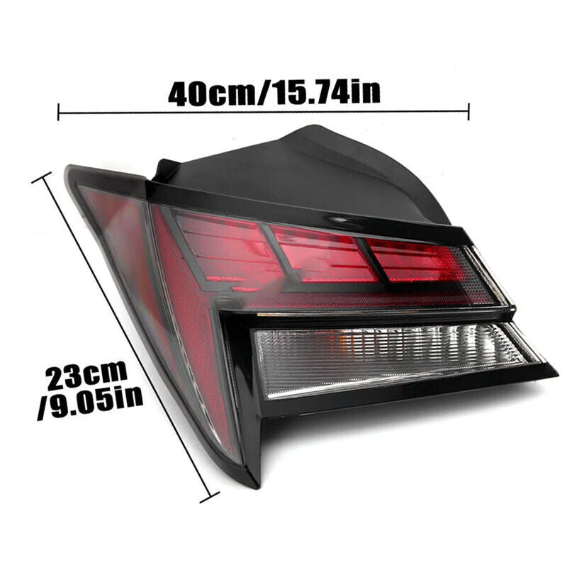 1 Pair for Hyundai for Elantra 2021-2023 Left+Right Outer LED Rear Tail Lights