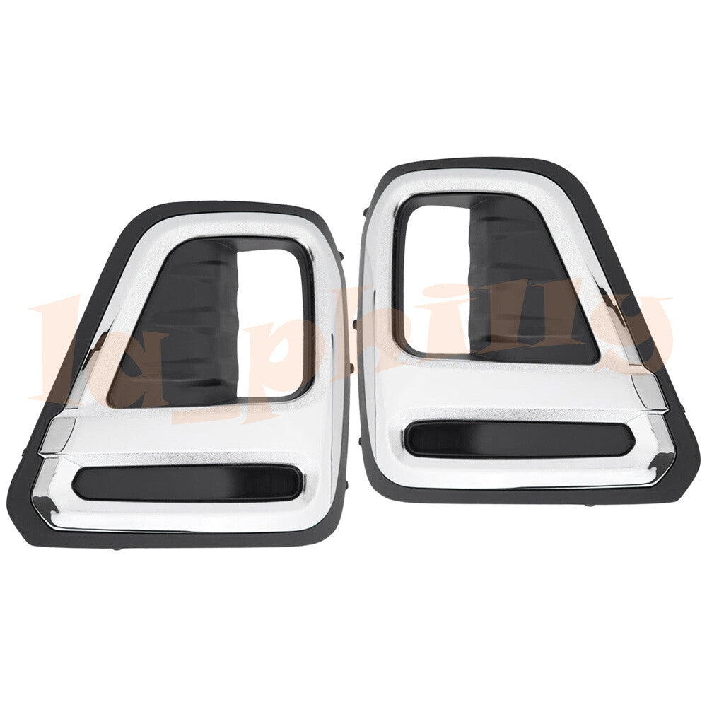 for Subaru for Forester 2019-2021 Front RHLH Bumper Fog Light Trim Cover Cap Bezel