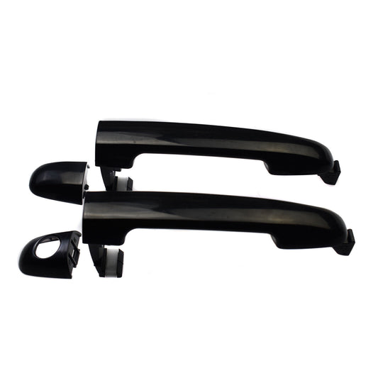 For 2006-10 for Hyundai Sonata Front Left Right Exterior Outside Door Handle Black
