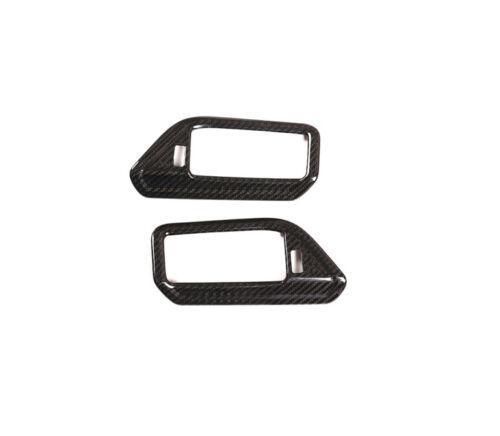 Dry Carbon Fiber B Pillar Air Outlet Vent Cover Trim for BMW X7 G07 2019-2022