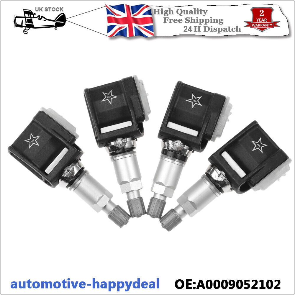 4X TPMS Tyre Pressure Sensor for Mercedes-Benz E Class C Class W213 A0009052102