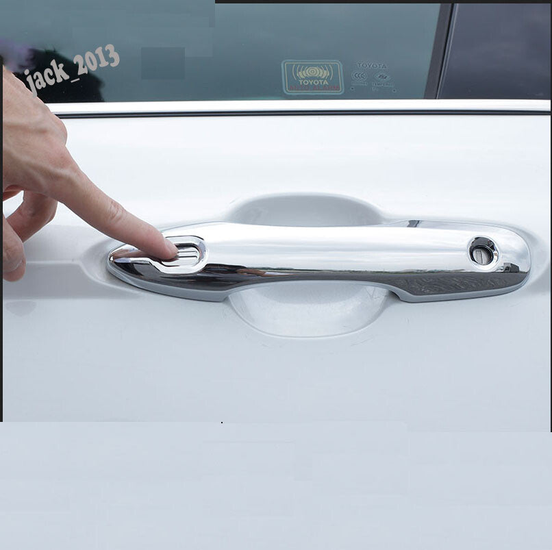 For 2018-2023 for Toyota for Camry silvery Door Handle Cover Trim Overlay Cap Set 4pcs