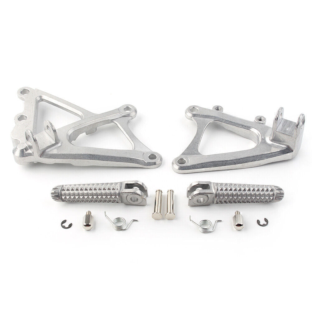 Fit for YAMAHA YZF R1 2009 2010 2011 gk Front Rider Footrest Foot Pegs Brackets Set