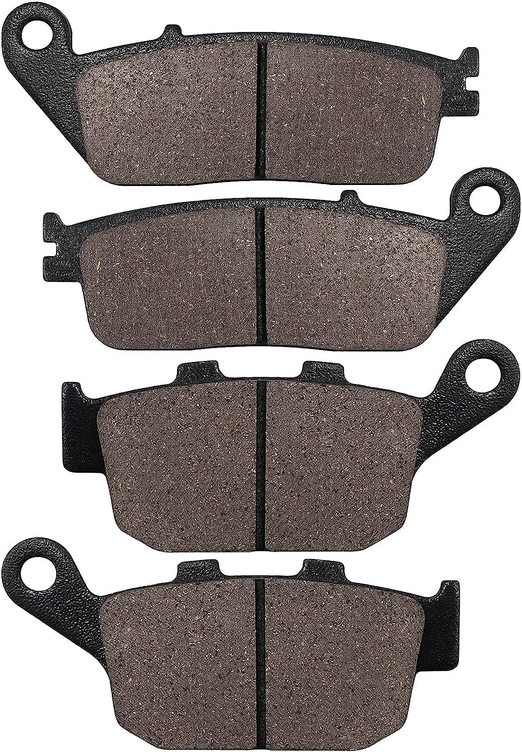 Front and Rear Brake Pads for Honda CTX700 2014-2019 NC700X NC700S 2012-2013