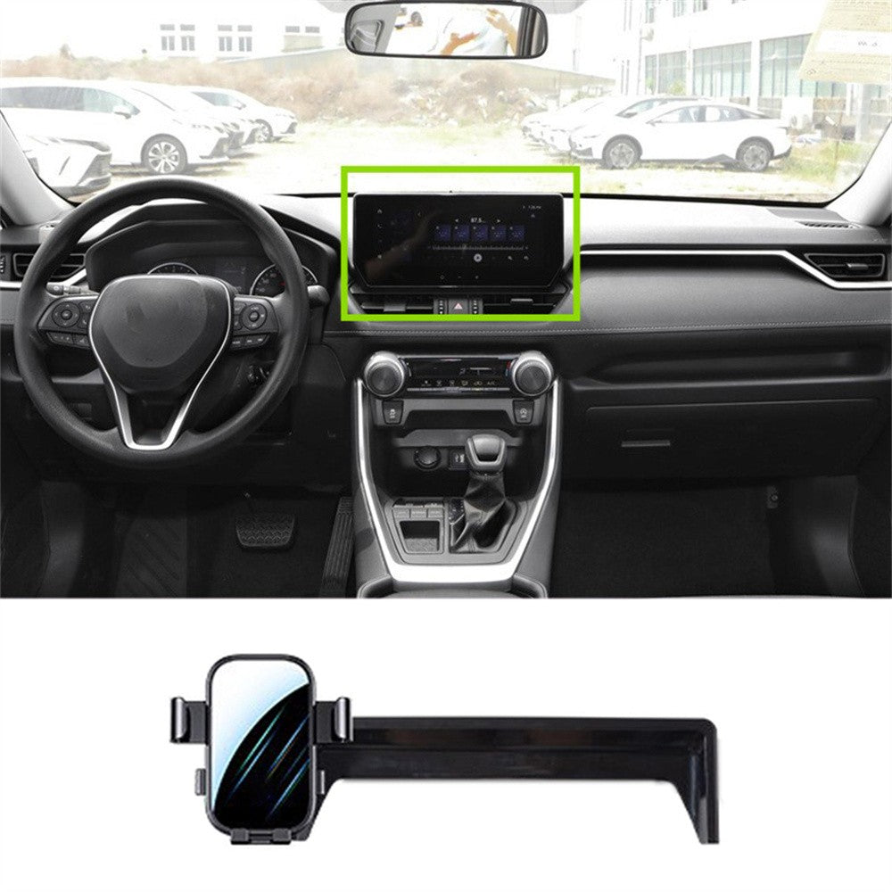 360 Degree Rotation Car Phone Holder for Toyota RAV4 2023-2024 10.25 inches