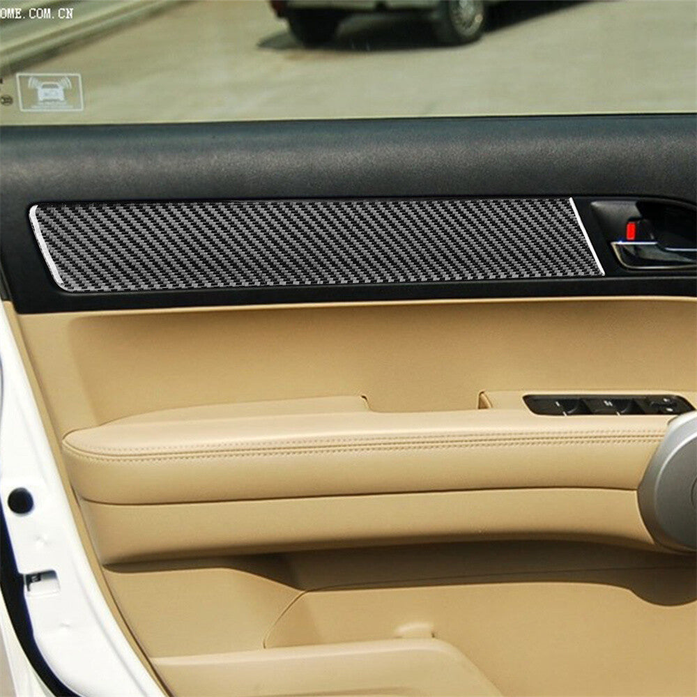 4¡ÁCarbon Fiber Interior Door Panel Cover Decor Trim for Honda CR-V CRV 2007-2011