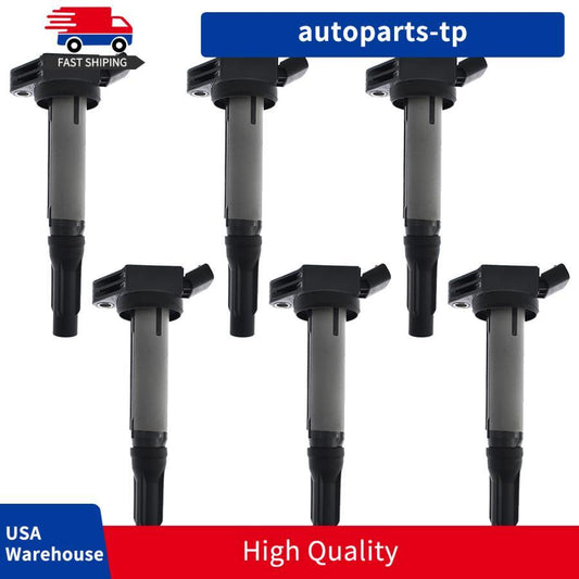 6PCS UF487 Ignition Coil Bobina for Toyota for Camry for Avalon Rav4 for Sienna Venza RX350