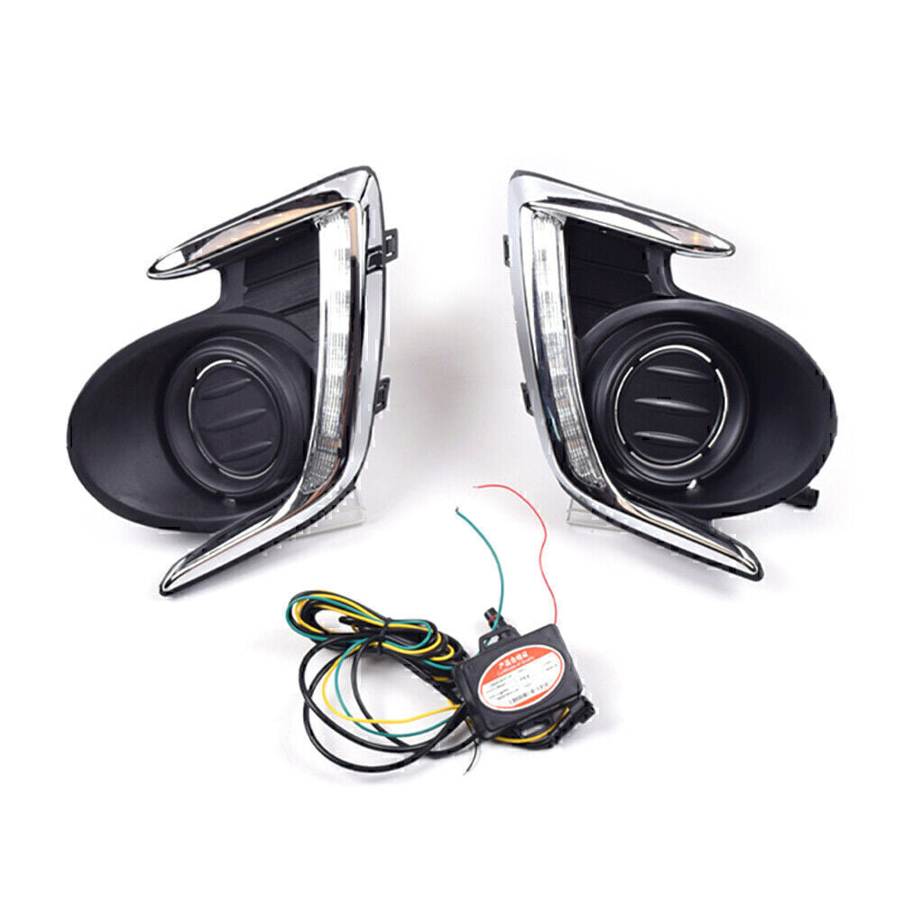 LED Daytime Running Light Lamp for Mitsubishi Attrage/Mirage G4 2012-2015 Car