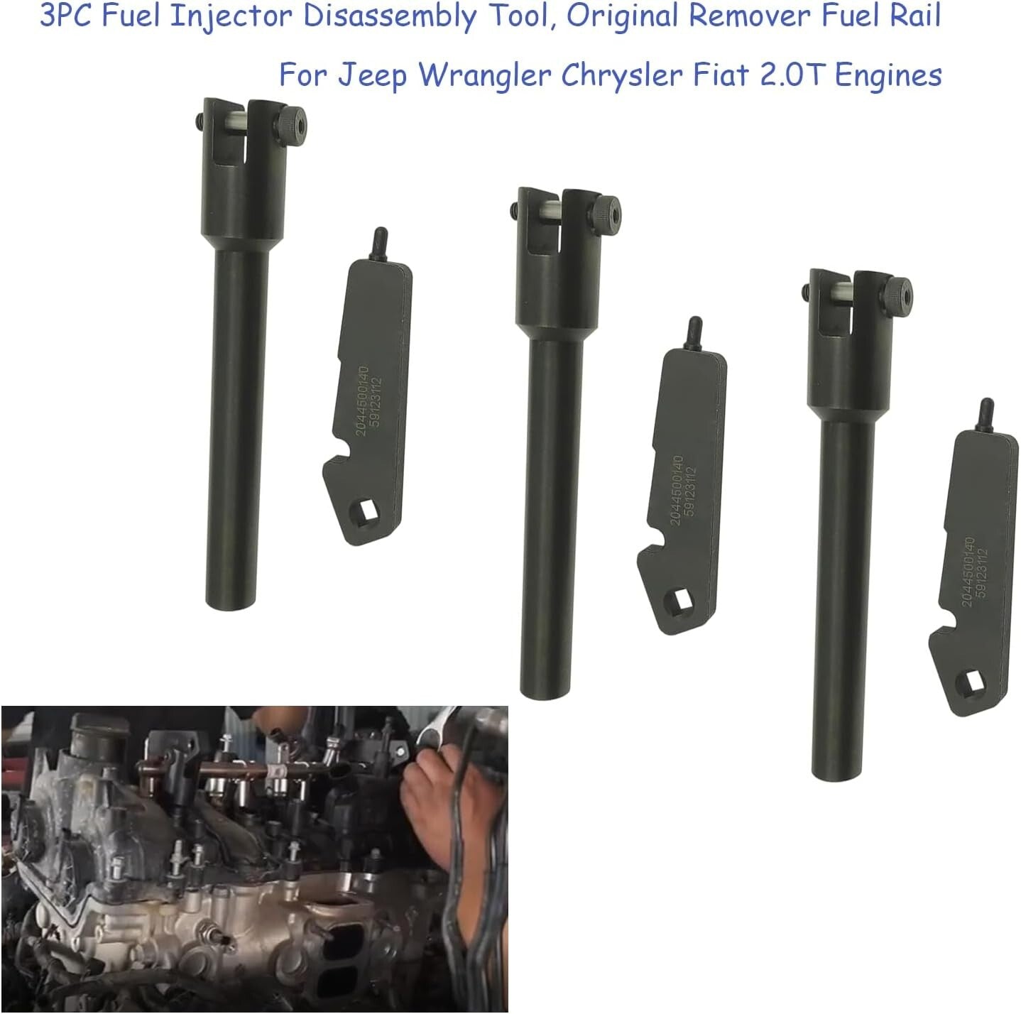 2044500140 Fuel Injector removal Tool kit for Jeep for Wrangler for Chrysler for Fiat 2.0T