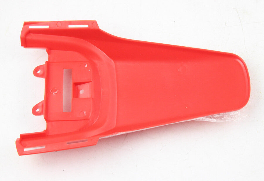 Red Plastics Rear Fender Guard for Honda CRF50 XR50 50cc 125cc Pit Bikes SSR DHZ