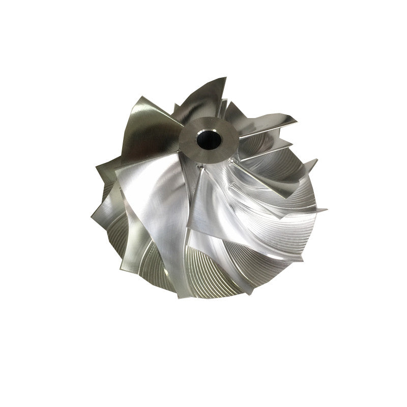TD04HL 14T 39.60/51.00 mm 6+6 Blade Turbo Aluminum 2618/Bill Compressor Wheel