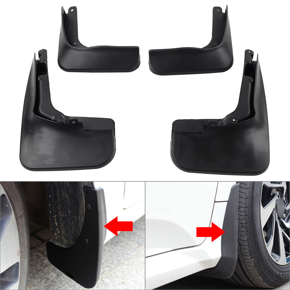 for Ford Fusion 13 -19 Splash Guard Mud Flaps Mudflap Mudguards Front Rear Black