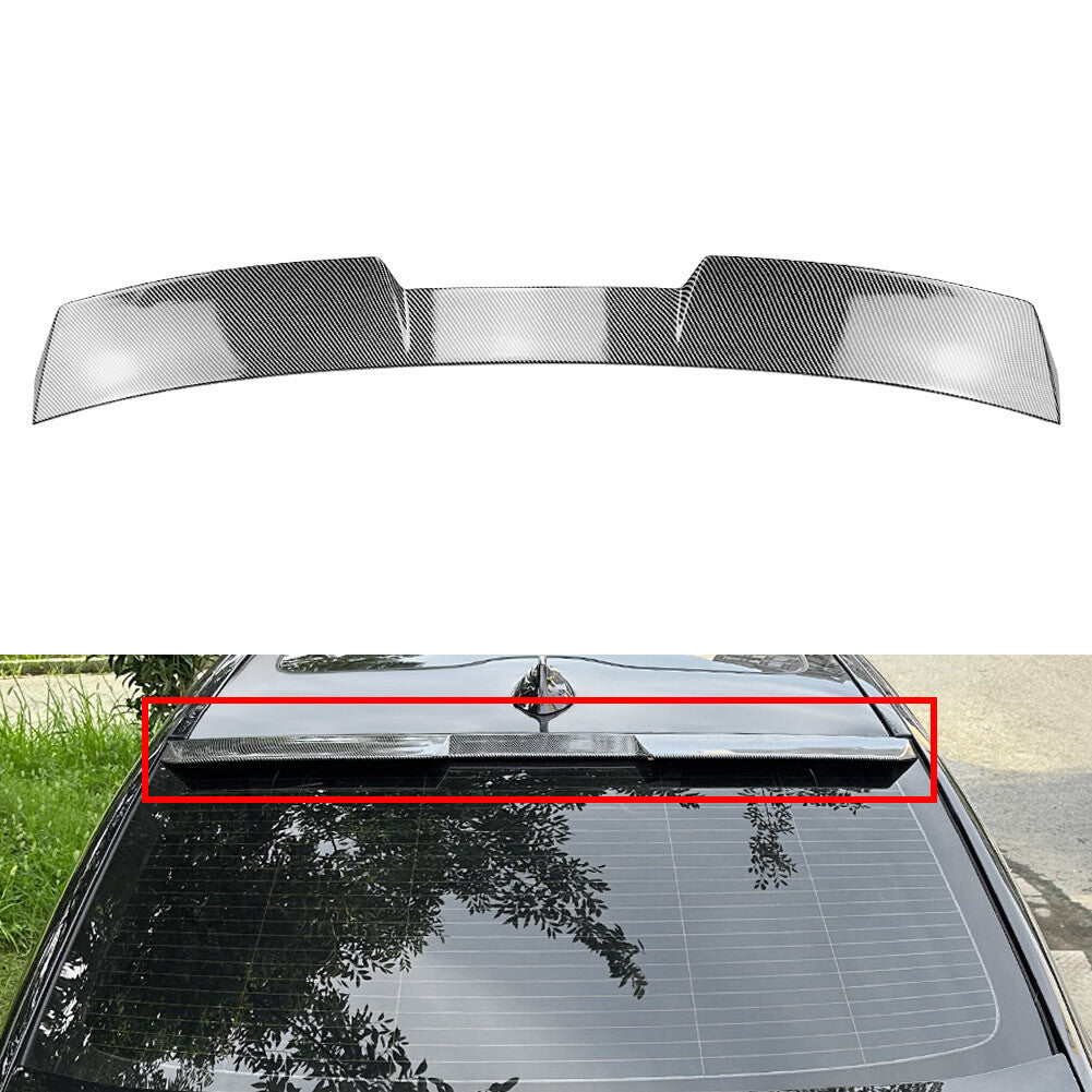 Rear Roof Spoiler Wing Trunk Upper Lip Carbon for BMW 5 Series G30 G31 2017-2023
