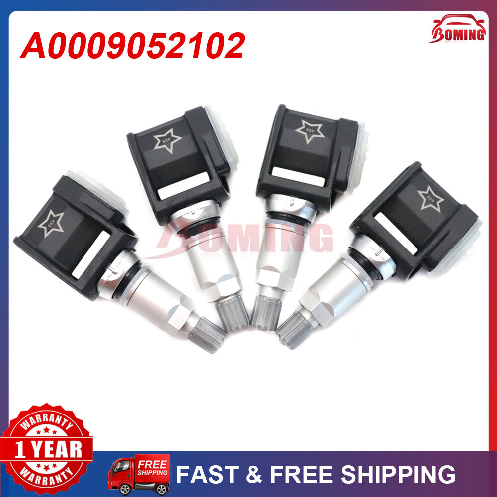 4PCS A0009052102 TPMS Tire Pressure Sensor for Mercedes-Benz W213 E-class CLS