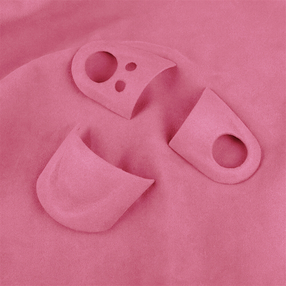Suede Pink Steering Wheel Button Trim for BMW for Mini Cooper R55 R56 R57 R58 R59R60