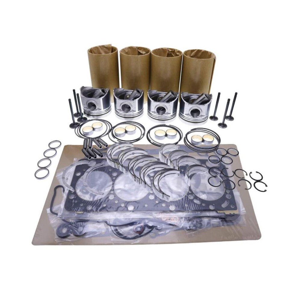 Overhaul Rebuild Kit for Komatsu 4D106-1FA Engine Backhoe Loader WB91R2 WB140-2