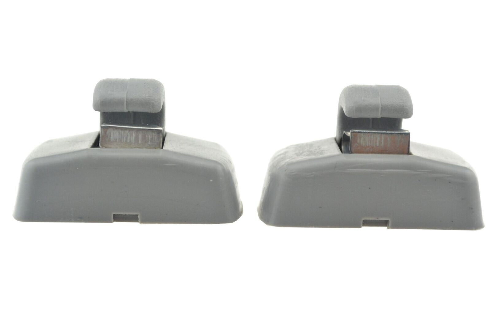 2Pcs for VW for Jetta Beetle Eos for Golf for Passat Grey Sun Visor Clips 3B0857561B