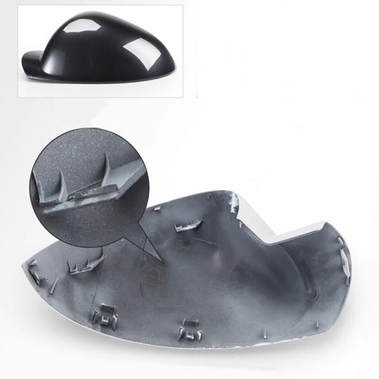 Gray Right Passenger Side Car Rearview Mirror Cap Cover for Buick Regal 2010-15