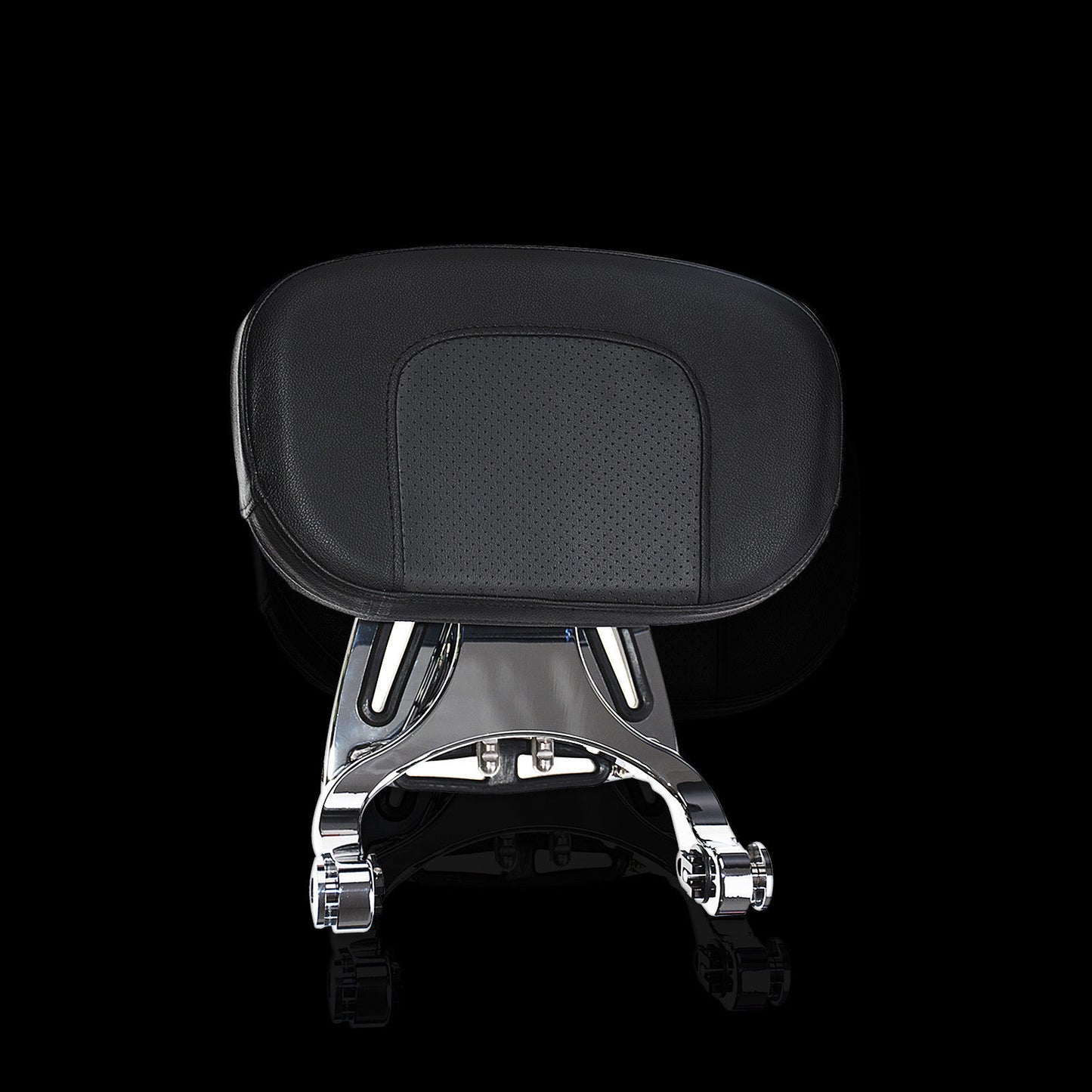 Adjustable Multi-Purpose Driver  Passenger Backrest Fit for Harley Dyna 06-17