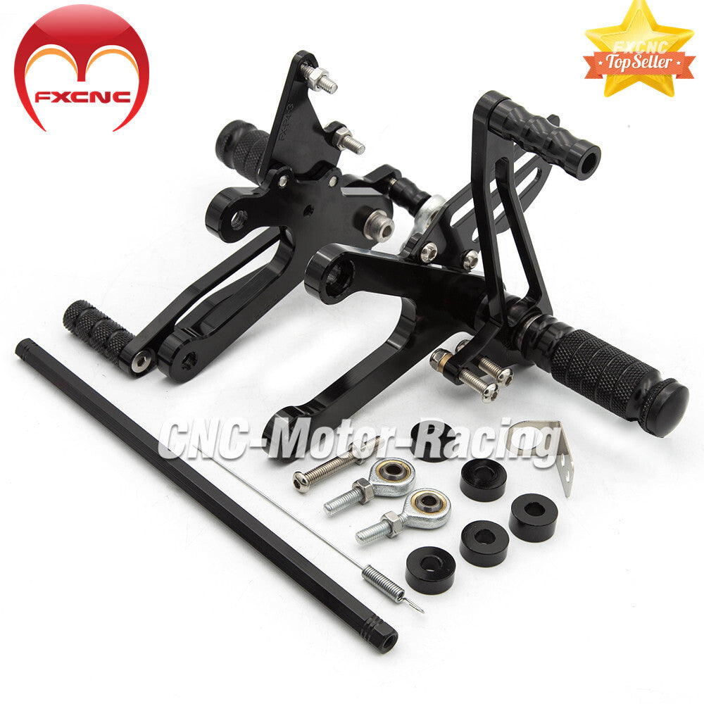 CNC geared feet and footrest kit for Honda NSR250 MC21 PGM1 PGM2 PGM3 (1990-1993)