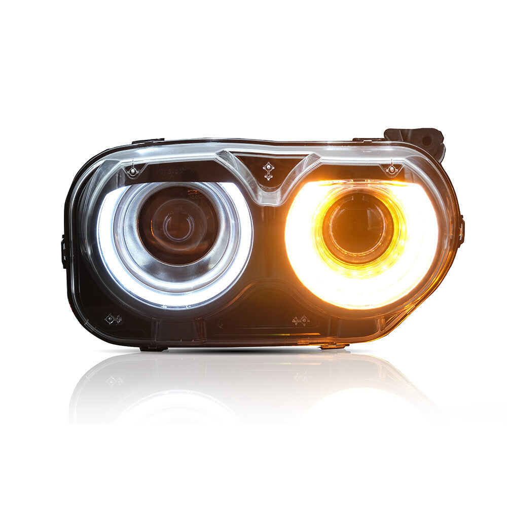 US STOCK For Fit for Dodge for Challenger SE R/T 2015-2019 LED Headlights Left Right