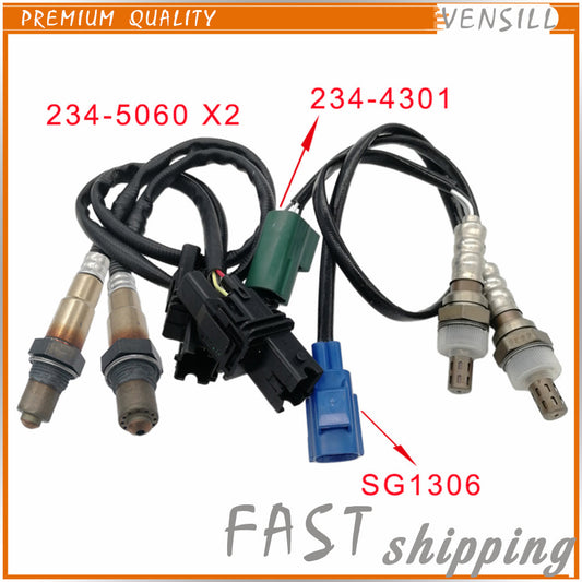 Set of 4 Lambda Oxygen Sensor Front Rear for Nissan Pathfinder 2005 4.0L-V6