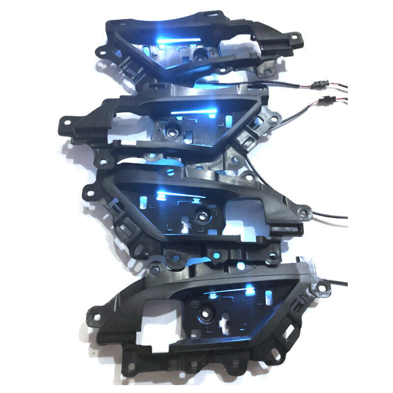 for Toyota for Camry 2018 LED Four-Door Bowl Decorative Light Atmosphere Ice blue
