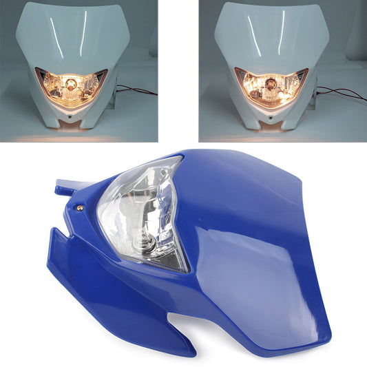 Enduro Headlight for Yamaha WRF250/400/426/450 KLX250 Off-road Dirt Bike Blue ne