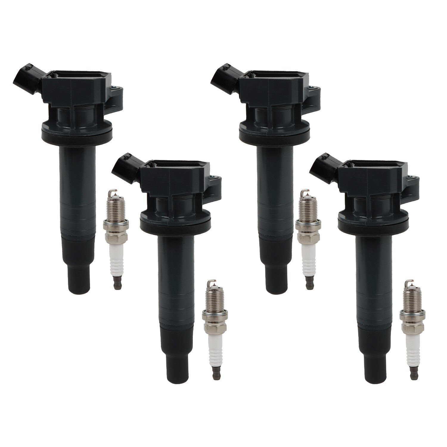 4x Ignition Coils + 4x Iridium Spark Plugs for Corolla for Toyota Matrix Celica00-08