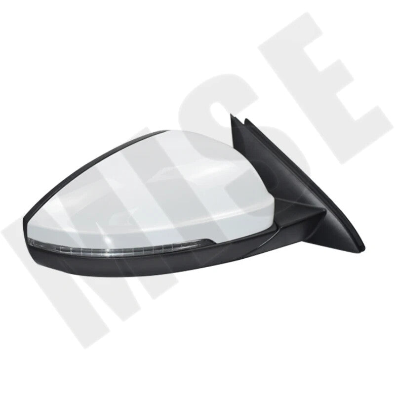 Right for VW for Jetta MK7 2019-20 White Auto Outside Door Rearview Mirror Assembly