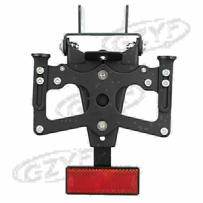 for YAMAHA Adjustable CNC Number Plate Tail Tidy Lisence Bracket Motorcycle UK