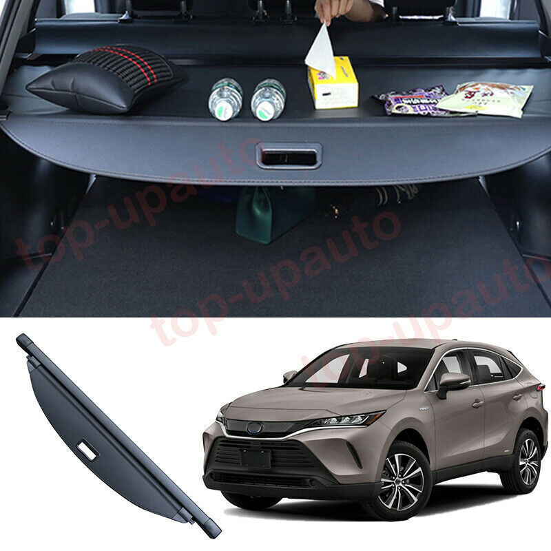 for Toyota Venza 2021-2024 Retractable Trunk Luggage Shade Shield Cargo Cover